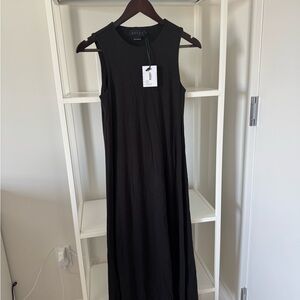 NWT Hatch Jamie Sleeveless Maternity Dress in Black - Size 0